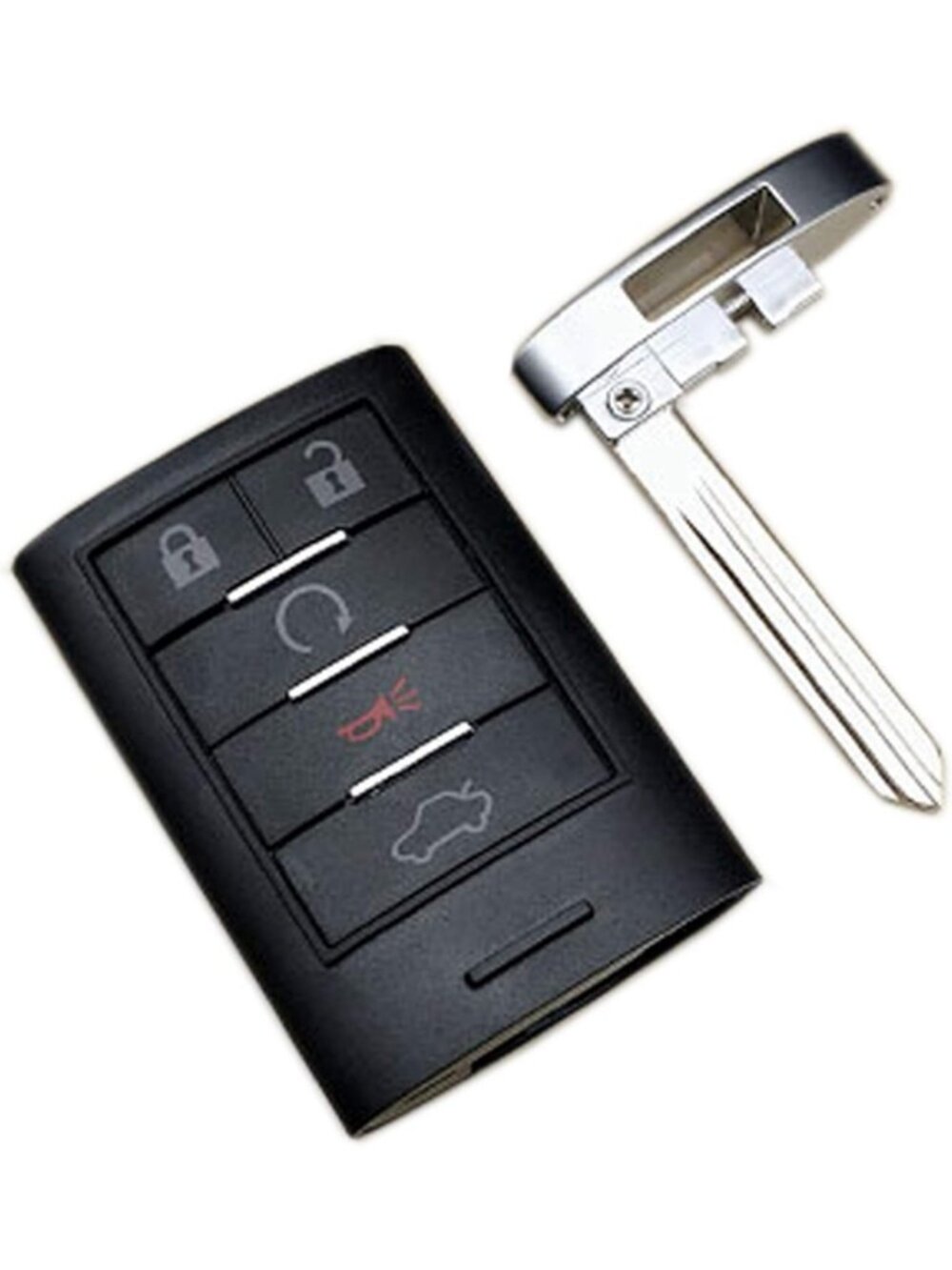Key Fob Case Shell for Cadillac STS CTS 2008-2013, Keyless Entry Remote Cover
